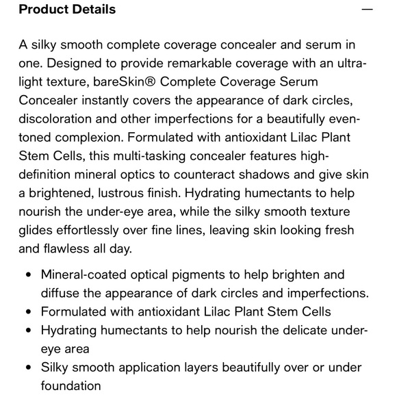 bareMinerals BARESKIN Complete Coverage Serum Concealer in Medium - Picture 9 of 10